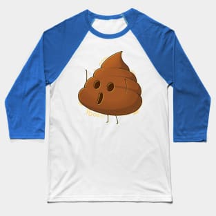 poooo!!!  - kawaii poop Baseball T-Shirt